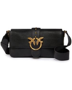 Pinko Ghost Weatherproof Cotton Canvas Chino Trousers - Black