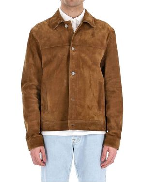 Jacob Cohen Giubbino Trucker - Brown