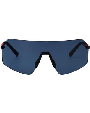 Prada Linea Rossa Nylon Sunglasses - Blue