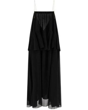 Chloé Sleeveless Long Dress - Black