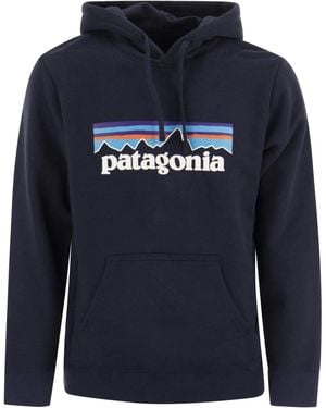 Patagonia Cotton Blend Hoodie - Blue