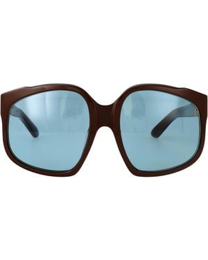 Miu Miu Acetate Sunglasses - Blue