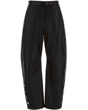 Sportmax Leather Cinepresa Pant - Black