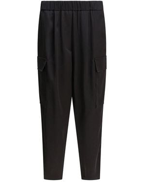 Semler Polyester Pants - Black