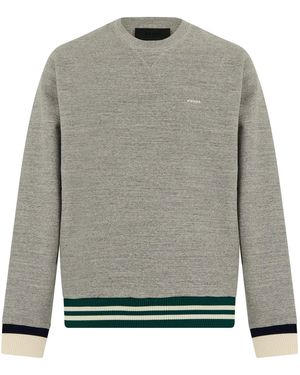 Prada Crew Neck Sweatshirt - Gray