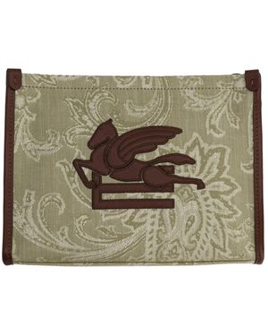 Etro Pouch "Arnica" - Metallic