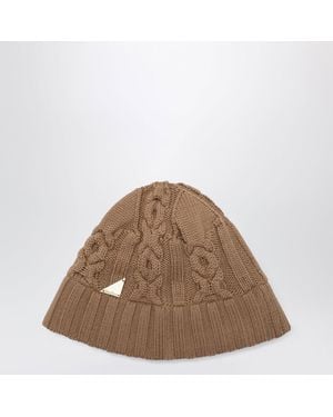 Max Mara Camel Bucket Hat - Brown