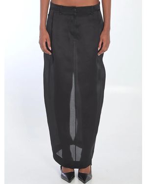 KHAITE Lucian Skirt - Grey