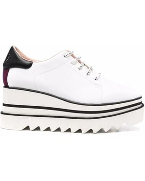 Stella McCartney Sneakers Con Zeppa Elyse - White