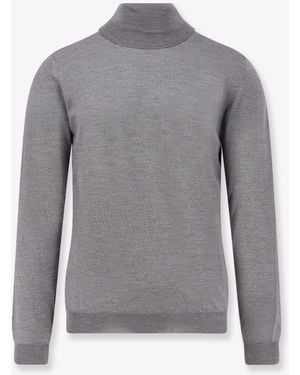 Zanone Virgin Wool Turtleneck - Gray