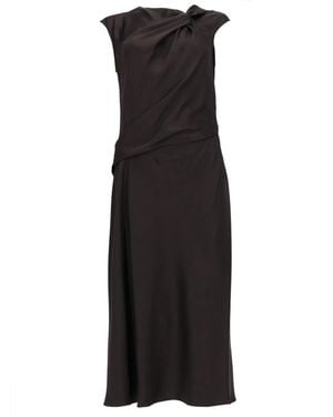 Theory Abito "Twist Bodice" - Black