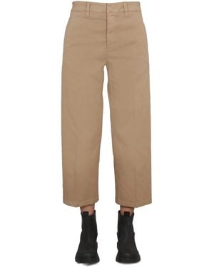 Department 5 Cotton Trousers - Natural