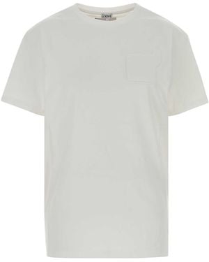 Loewe Relaxed Fit T-Shirt - White