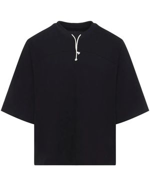 Mordecai Cotton Cord Band T-Shirt - Black