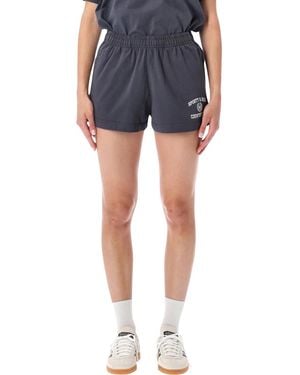 Sporty & Rich Sporty & Rich Varsity Short - Blue