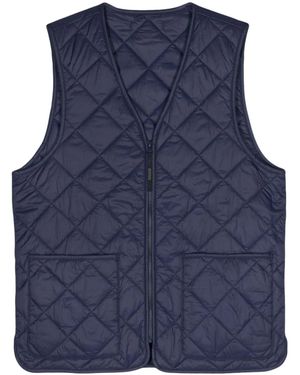 Baracuta Miller Quilted Vest - Blue