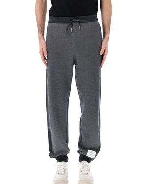 Thom Browne Engineered 4-Bar Sweatpants - Black