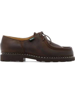 Paraboot "Michael" Lace-Up Loafers - Brown