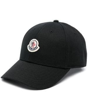 Moncler Baseball Hat With Logo - Black