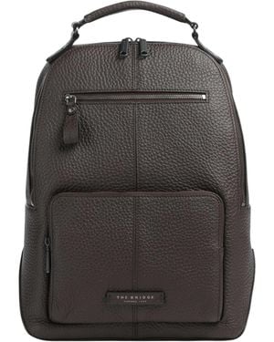 The Bridge Manfredi Backpack - Black