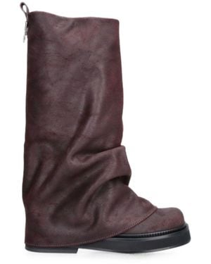 The Attico Calf Jumper - Purple