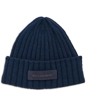Dolce & Gabbana Dolce & Gabbana Knit Cap - Blue