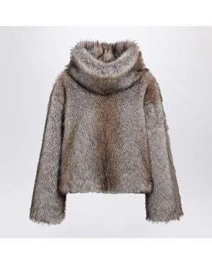 BB COUTURE Brigitte Poncho - Gray
