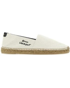Saint Laurent Espadrillas - White