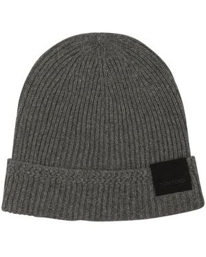 Tom Ford Cashmere Hat - Grey