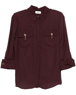 Elisabetta Franchi Camisa - Purple