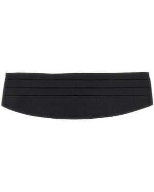 Dolce & Gabbana Dolce & Gabbana Satin Cummerbund - Black
