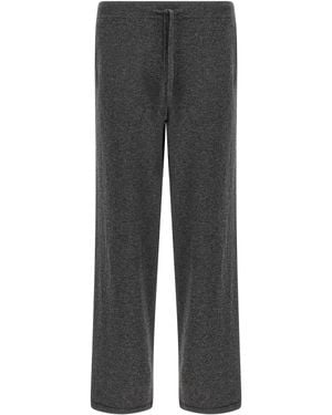 LARMERI STUDIO Wool And Cashmere Trousers - Grey