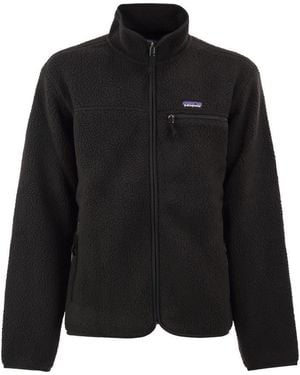Patagonia Retro Pile Fleece Jacket - Black