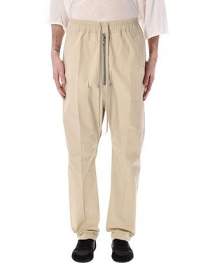 Rick Owens Bela Poplin Pants - Natural