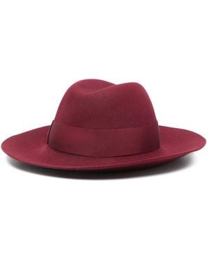 Borsalino Claudette Wool Hat - Purple