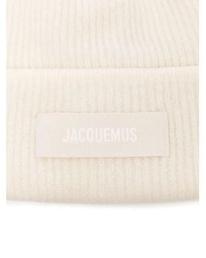 Jacquemus Le Bonnet Gros Grain - Natural