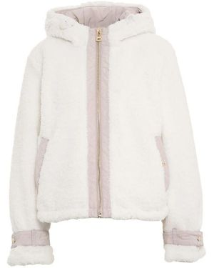 Liu Jo Off Cotton Jacket - White