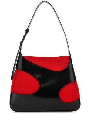 Ferragamo Borsa Cut Out L - Red