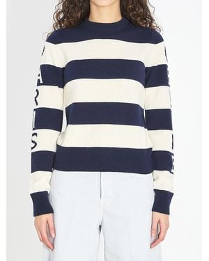 Celine Crew Neck Sweater - Blue