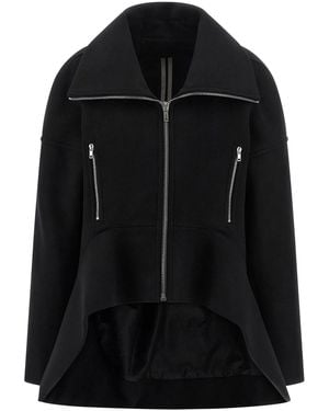Rick Owens 'Draculimo' Coat - Black