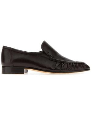 The Row Soft Mocassin Two - Black