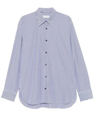 Dries Van Noten Striped Shirt - Purple