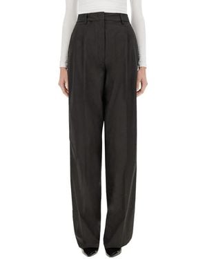 THE LATEST Thelatest Poplin Trousers - Black