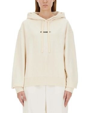 Jil Sander Hoodie - White