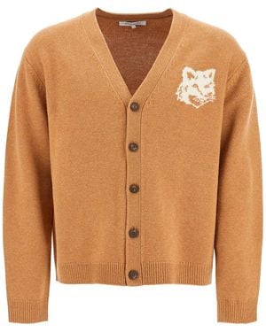 Maison Kitsuné Maison Kitsuné Wool Clothing Jumpers - Brown