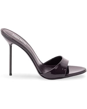 Paris Texas 'Lidia' Mules - Metallic