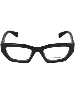 Miu Miu Eyeglasses 0Mu 03Xv 1Ab1O1/20/140 - Black