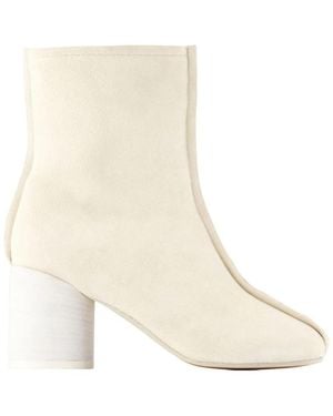 MM6 by Maison Margiela Ankle Boots - Natural