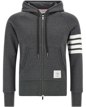 Thom Browne Cotton Sweatshirt - Black