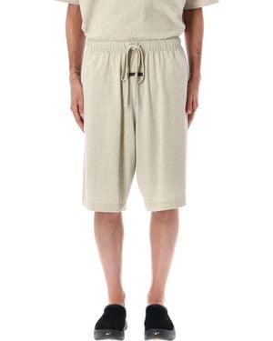 Fear Of God Basketball Cotton Jersey Shorts - Natural